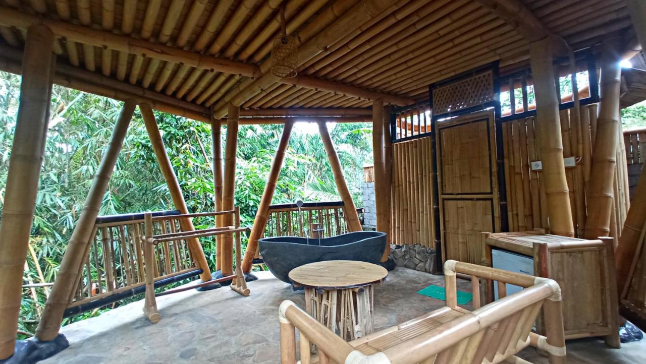 Pondok Salacca#Bamboohouse# 甘地达萨 外观 照片