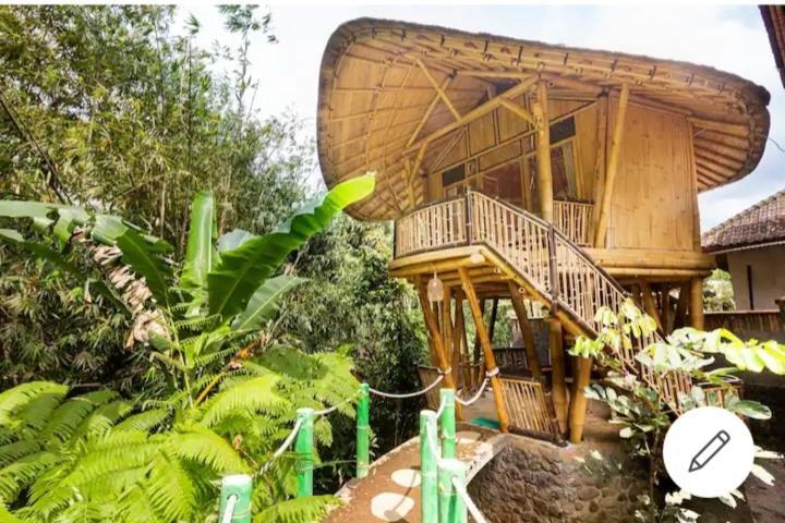 Pondok Salacca#Bamboohouse# 甘地达萨 外观 照片