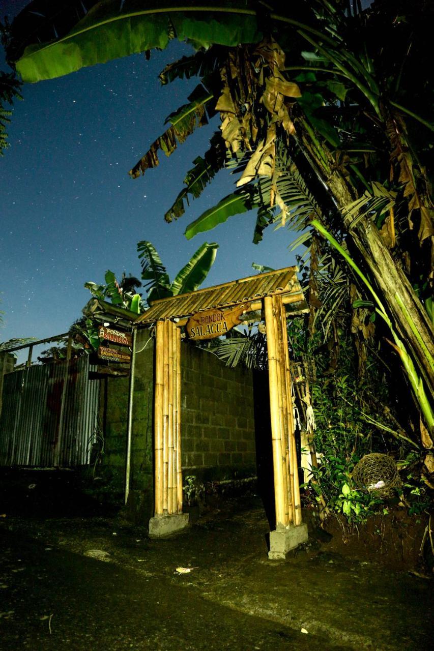 Pondok Salacca#Bamboohouse# 甘地达萨 外观 照片